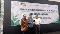 Hasyim Djojohadikusumo Dukung SMSI Perkuat Jaga Desa: “Saya Datang karena Percaya”
