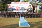 Polda Kepri Kobarkan Semangat Kemerdekaan, Wakapolda Pimpin Upacara HUT RI ke-81