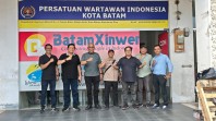 Ketum PWI Pusat Sambangi PWI Batam, Tekankan Soliditas dan Integritas Wartawan