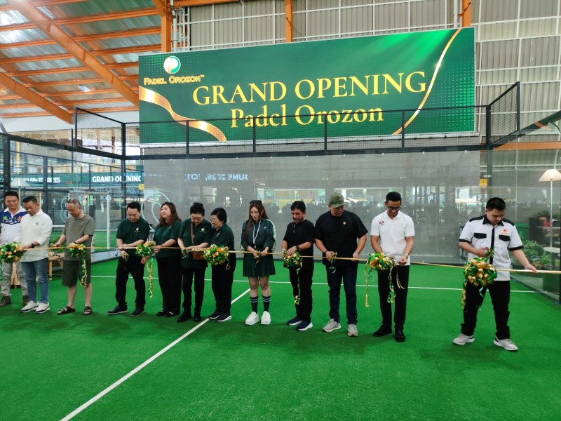 Grand Opening Padel Orozon, Hadirkan Semangat Baru bagi Olahraga Padel di Batam