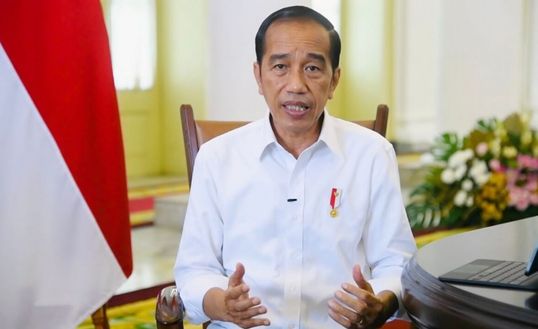 jokowi Minta Relawan tidak Perlu Tergesa Urusan Politik 2024