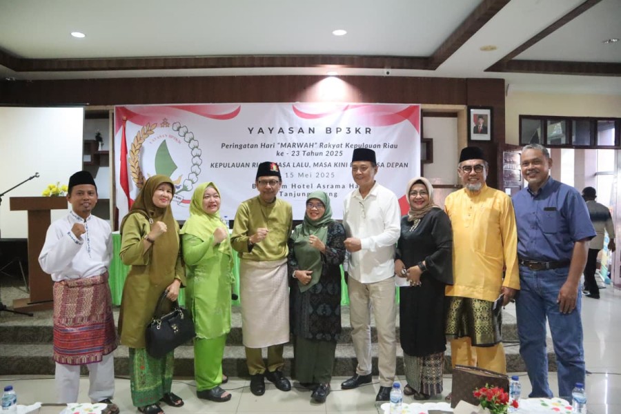 Ketua SMSI Tanjungpinang dan Chaidar Rahmat Pandu Diskusi Refleksi Pembangunan di Hari Marwah Kepri ke-23