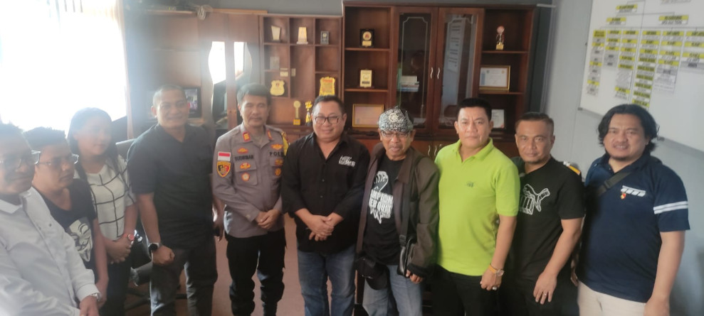Ketum SMSI Datangi Mapolsek Batam Kota, Ada Apa?