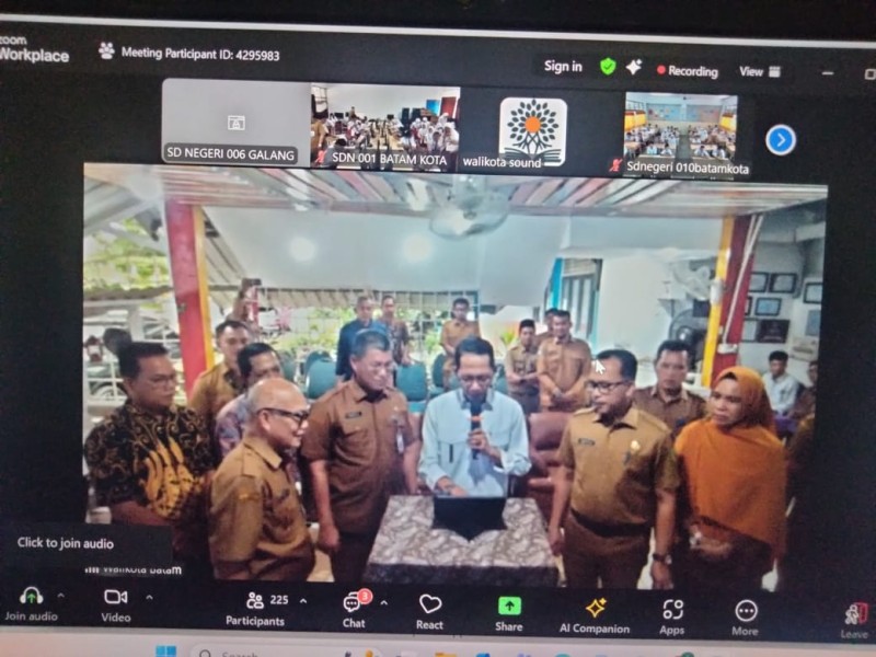 Wali Kota Batam Luncurkan Digitalisasi Pendidikan, Ujian SAS Online Berbasis Android Resmi Dimulai
