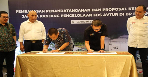 BP Batam Perpanjang Kerja Sama FDS Avtur dengan Pertamina