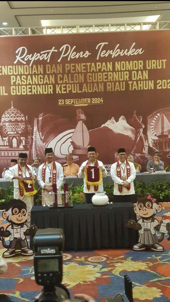 Rudi-Rafiq Nomor Urut 2 dan Ansar-Nyangnyang Nomor Urut 1