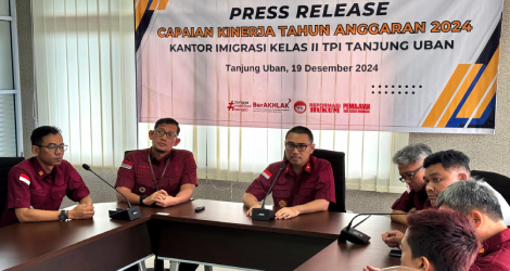 Imigrasi Tanjunguban Catatkan Pencapaian Impresif Selama 2024