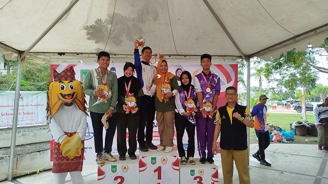 Sei Beduk Raih Juara Umum Woodball PORKOT Batam VI 2025