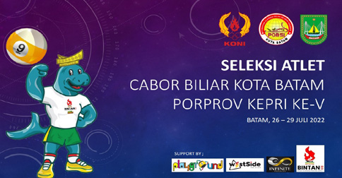 Dalam Waktu Dekat POBSI Batam Bakal Gelar Seleksi Atlet Porprov Kepri 2022