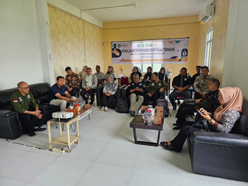 BUMDes Desa Putik Sajahtera Jadi yang Terbaik Se-Anambas
