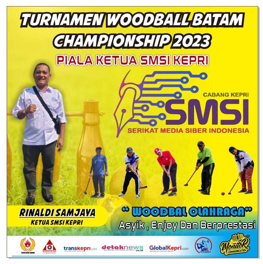 Puluhan Atlet Ambil Bagian dalam Turnamen Woodball Piala Ketua SMSI Kepri