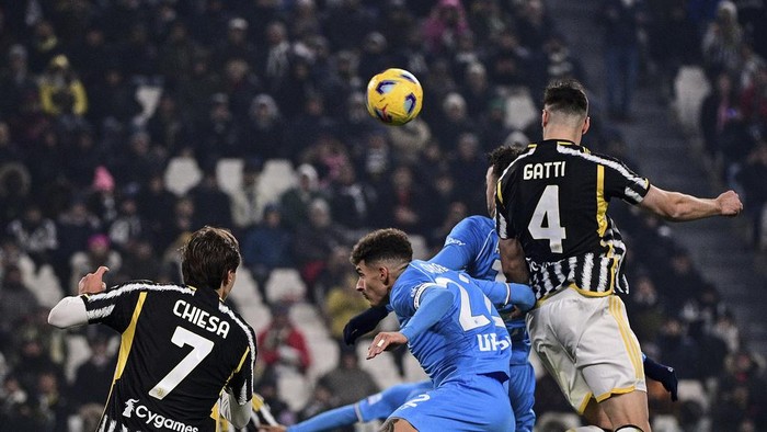 Juventus Vs Napoli: Gol Gatti Menangkan Bianconeri