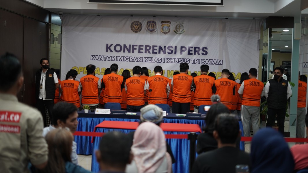 Imigrasi Batam Perketat Pengawasan WNA, Gelar Operasi Gabungan Wira Waspada