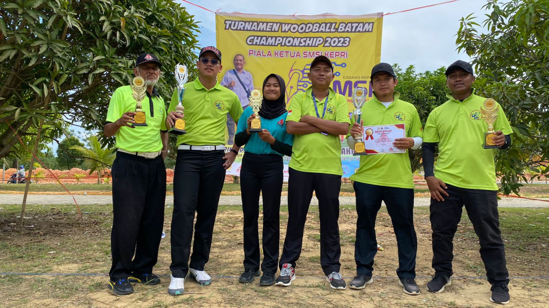 GK Club Juara Umum diajang Woodball Batam Championship 2023 Piala Ketua SMSI Kepri