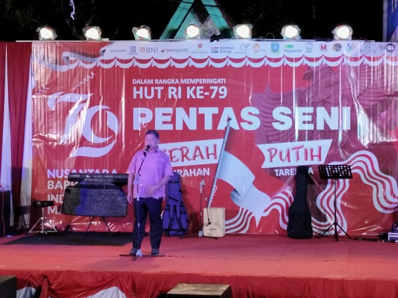 Wakil Bupati Anambas Buka Pentas Merah Putih