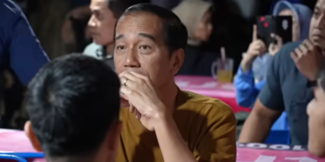 Momen Presiden Jokowi Makan Bakmi Legendaris di Jogja, Pemilik Kaget 'Tak Menyangka'
