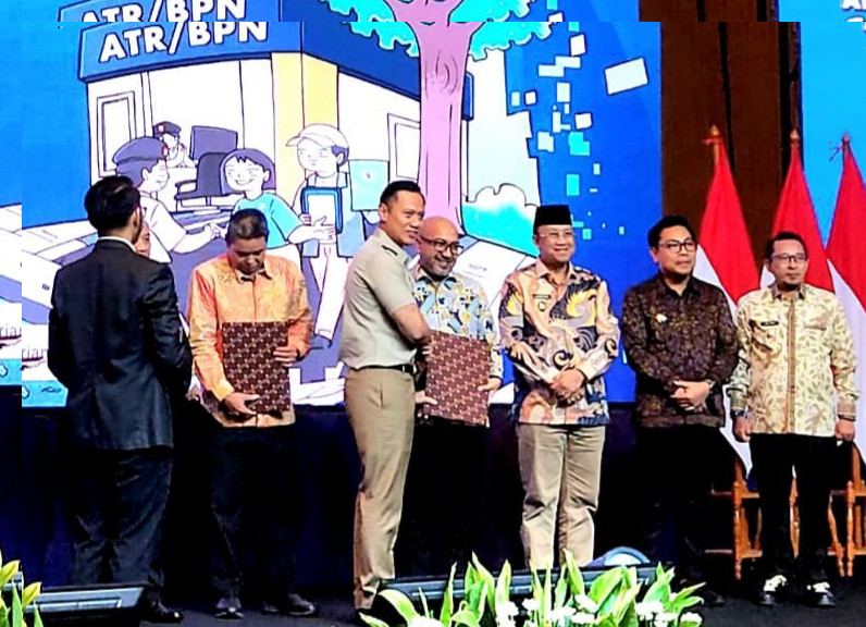 Gubernur Kepri Terima Penghargaan dari Kementerian ATR/BPN