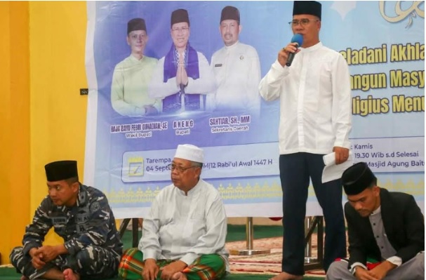 Peringatan Maulid Nabi Muhammad SAW 1447 H di Anambas, Bupati Aneng Ajak Umat Teladani Akhlak Rasulullah