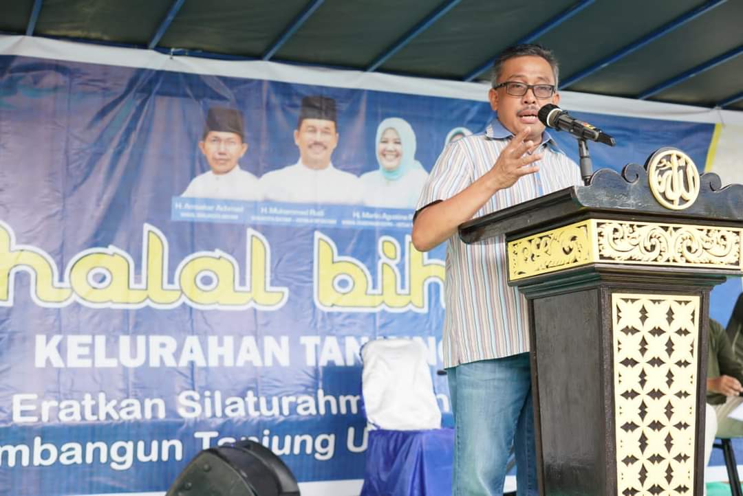 Halal Bihalal Kelurahan Tanjung Uncang, Jefridin Ajak Seluruh Masyarakat Dukung Program Pembangunan Walikota