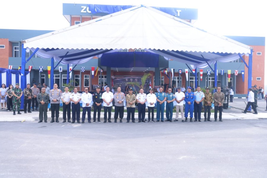 Kapolda Kepri Hadiri Peresmian Kantor Bakamla Barat di Batam, Sinergi Pengamanan Laut Diperkuat