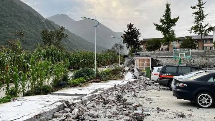 China Diguncang Gempa, Terbaru 46 Orang Tewas