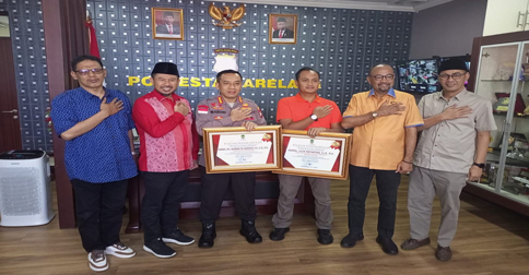 Dinilai Berhasil Berantas Narkoba, DPRD Batam Beri Penghargaan kepada Polresta Barelang