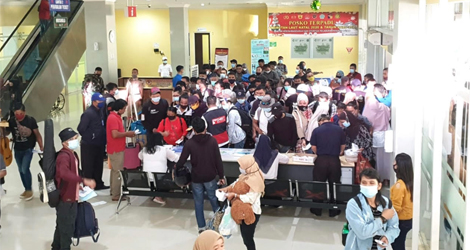 Mudik Nataru 2022, Ribuan Warga Tinggalkan Batam Lewat Pelabuhan Domestik Sekupang