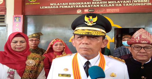 Gubernur Ansar Bakal Perkenalkan Produk WBP Lapas ke Presiden Jokowi