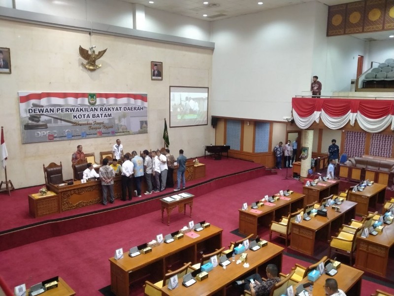 Tak Kuorum, Paripurna Penting DPRD Batam Ditunda