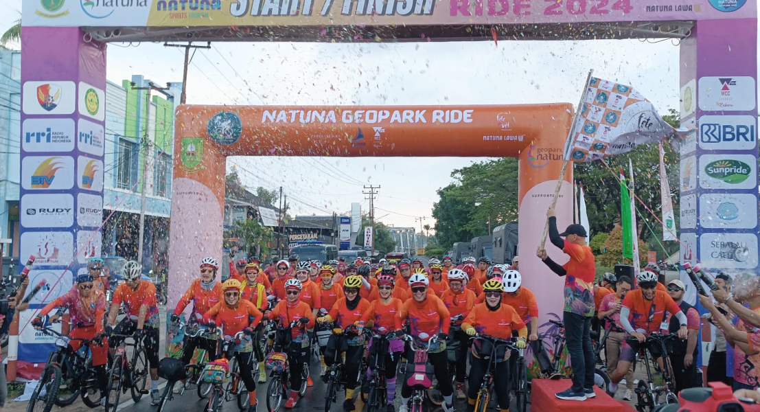 Event Natuna Geopark Ride 2024, Promosikan Keindahan Natuna