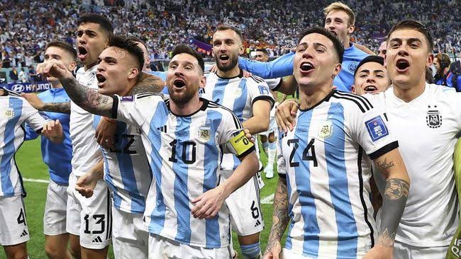 Kalahkan Kroasia 3-0, Argentina Melaju ke Final