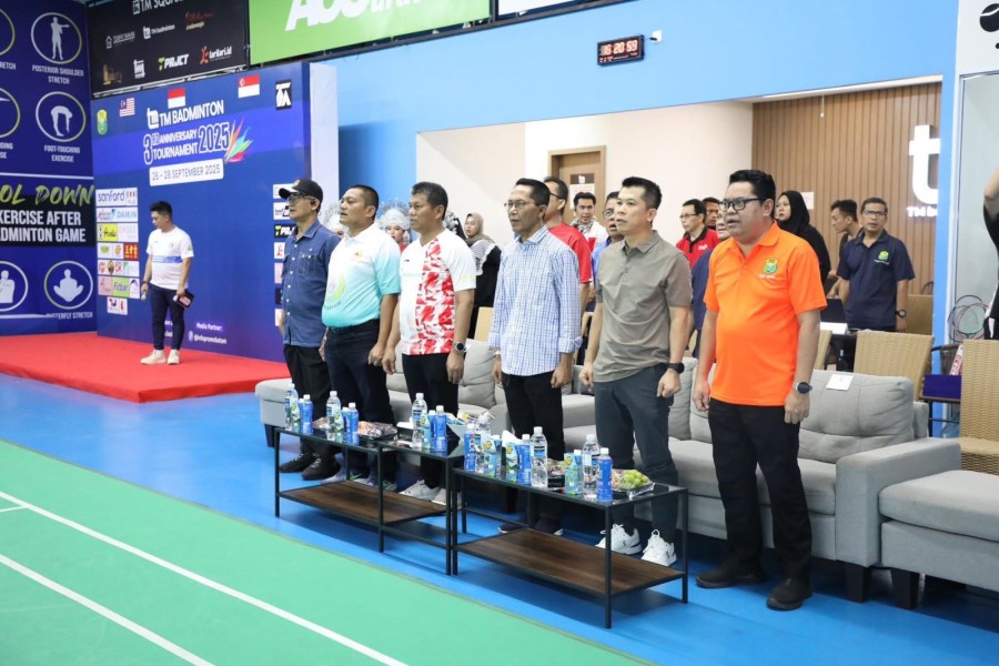 KONI Batam Dukung dan Apresiasi TM Badminton 3rd Anniversary Tournament 2025