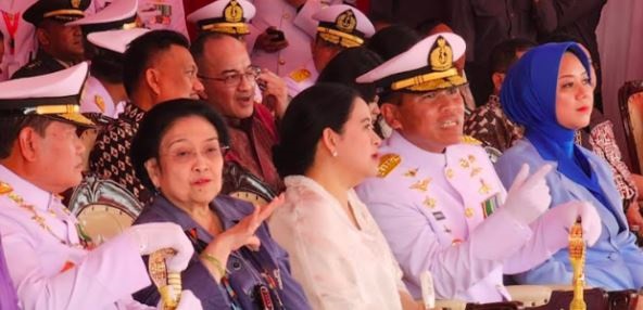 Peresmian KRI Bung Karno-369, Megawati: Ini Kebanggaan, Saya Tidak Menyangka