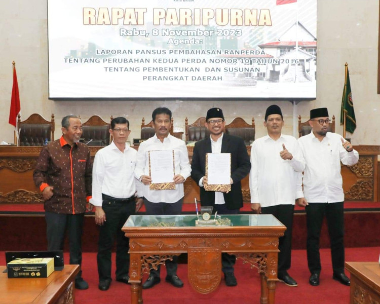 Paripurna DPRD Sepakat Tambah Dua OPD Baru di Pemko Batam