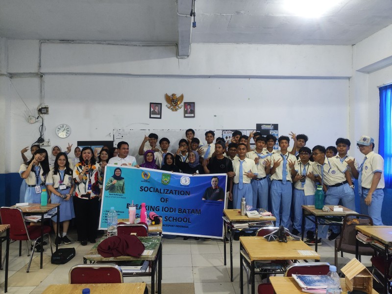 IODI Goes to School Kenalkan Dance Sport ke Siswa Harapan Utama Batam