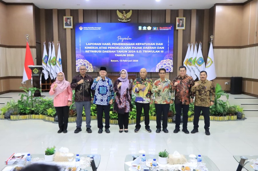 Sekda Ronny Kartika: LHP BPK Perwakilan Provinsi Kepulauan Riau Jadi Dasar Perbaikan Pengelolaan PAD Bintan