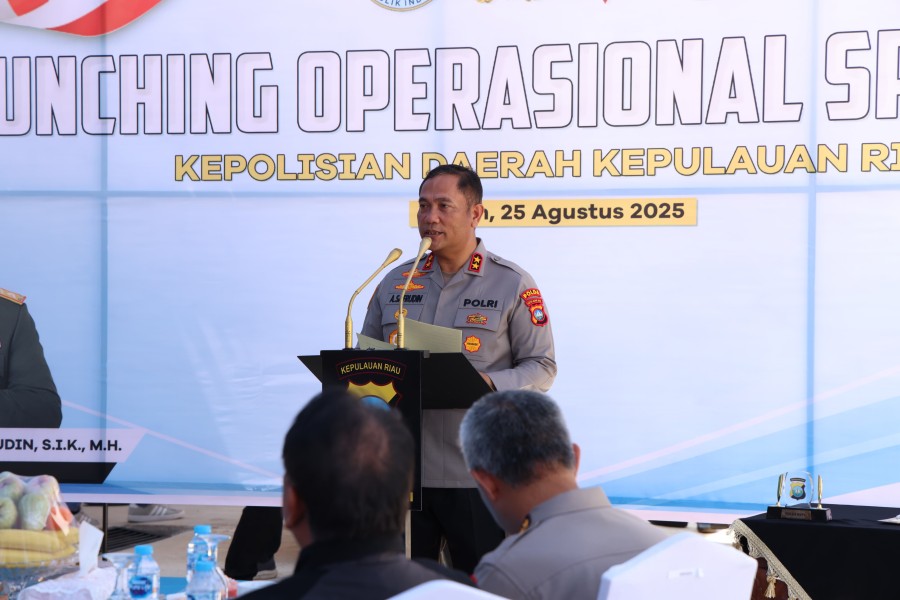 Polda Kepri Resmi Launching Program Makan Bergizi Gratis 2025
