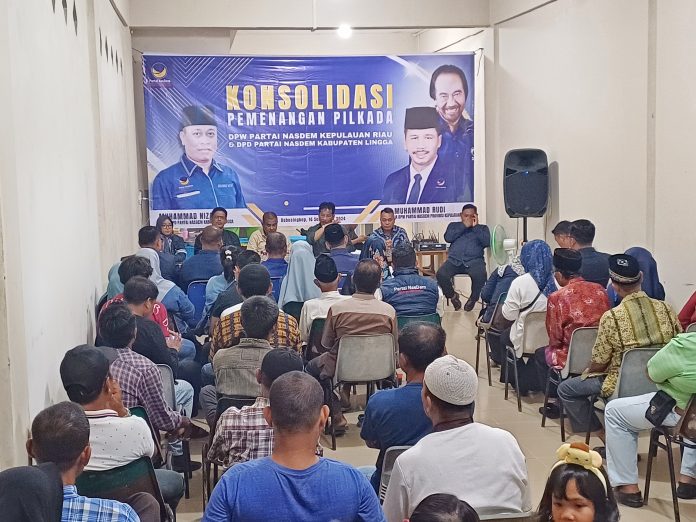 DPD Nasdem Lingga Siap Menangkan Rudi-Rafiq di Pilkada Kepri