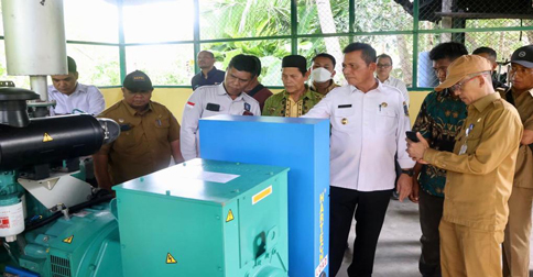 Program 'Kepri Terang' Gubernur Ansar Mulai Dinikmati Warga Pulau Mabut Laut, Nguan dan Seraya