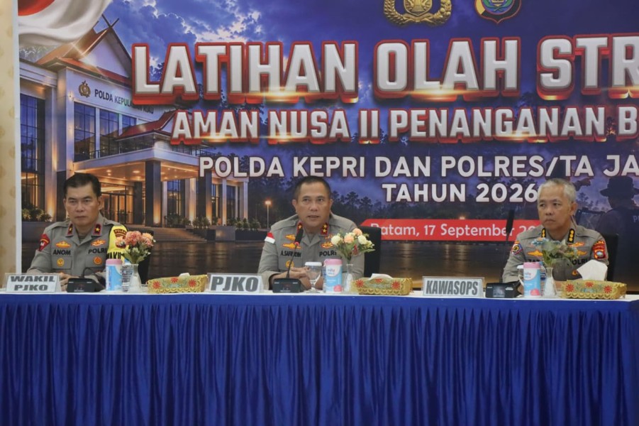 Latihan Aman Nusa II, Kapolda Kepri Perkuat Kesiapsiagaan Hadapi Bencana
