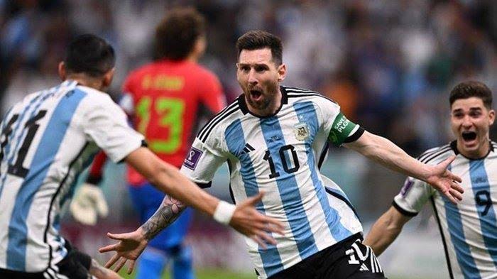 Argentina Menang 2-0 Atas Meksiko