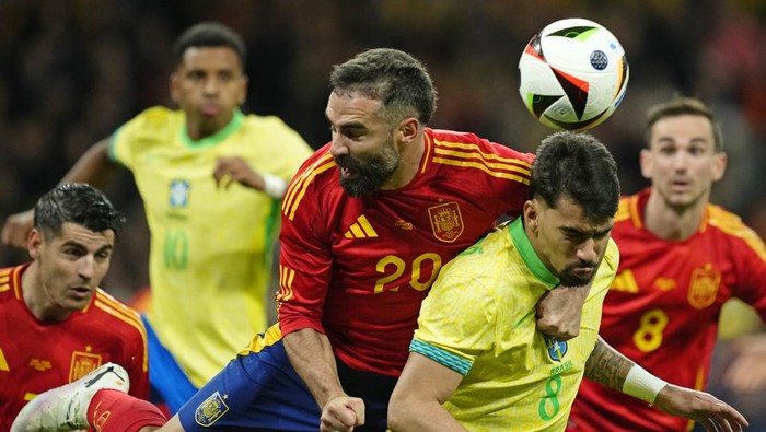 Spanyol Vs Brasil: Gol di Injury Time Batalkan Kemenangan La Furia Roja
