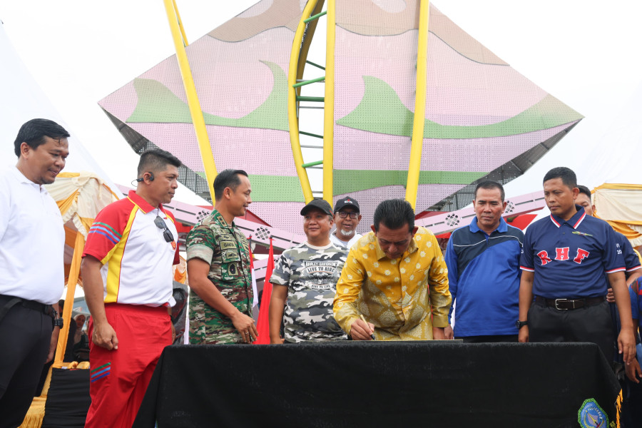 Kawasan Bandara RHF Diresmikan, Jadi Ikon Pintu Masuk Tanjunginang