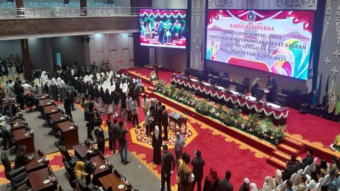 Pimpinan DPRD Kepri Definitif Periode 2024-2029 Dilantik Hari Ini