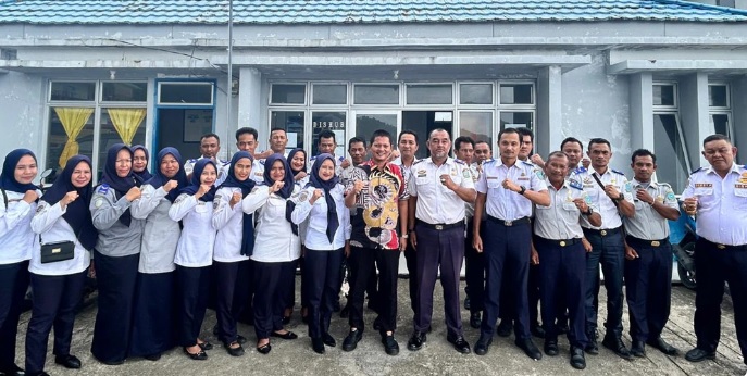 Raja Bayu Tinjau UPT Dishub Jemaja, Perkuat Pelayanan Transportasi dan Keselamatan Publik