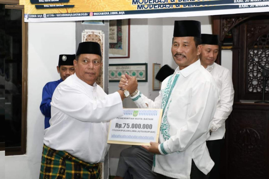 Walikota Batam Dorong Legalitas Lahan Masjid