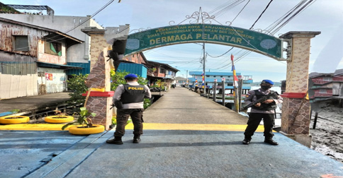Satpolairud Polresta Tanjungpinang Laksanakan Patroli Laut Pantau Siskamtibmas