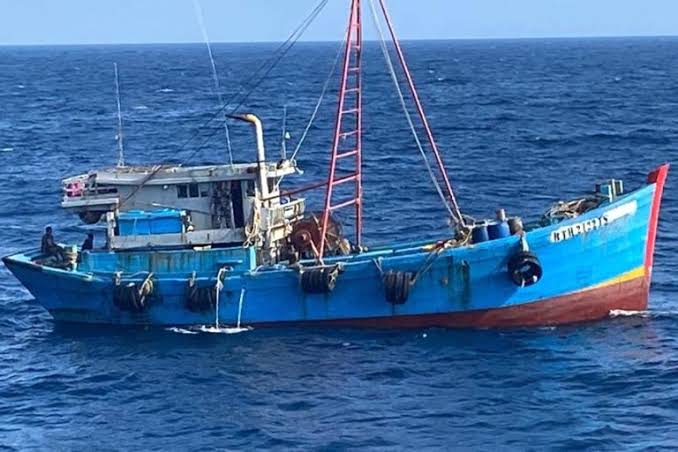 Dua Kapal Ikan Berbendera Vietnam Ditangkap di Perairan Natuna