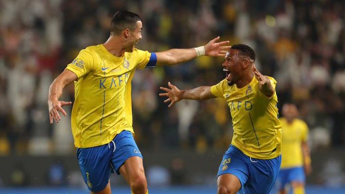 Al Nassr Vs Al Akhdoud: Ronaldo Dua Gol, Al Alami Menang 3-0