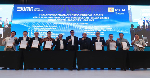 PLN Siap Penuhi Kebutuhan Listrik 1.008 MVA dari 8 Perusahaan di Batam